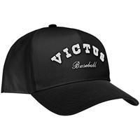 Victus Snapback Baseball Hat, Black