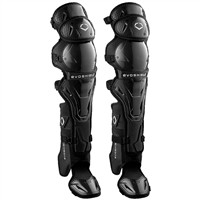 Evoshield Adult PRO SRZ 2.0 Baseball Leg Guards, Black