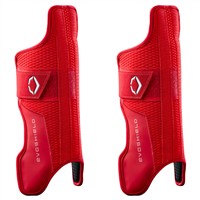 Evoshield Intermediate Fastpitch PRO SRZ 2.0 Lower Leg Guards, Scarlet