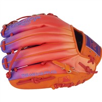 Rawlings LE Heart of the Hide Fun Burst 11.5in Baseball Glove (PROR204 2PUO)_, Purple/Orange