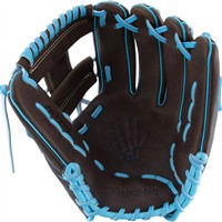 Marucci Limited Edition Nightshift Stallion 11.5in Baseball Glove (MFGNTSHFT-0302), Black/Blue