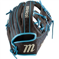 Marucci Limited Edition Nightshift Stallion 11.5in Baseball Glove (MFGNTSHFT-0302), Black/Blue