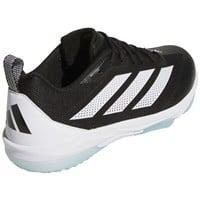adidas Mens Adizero Impact 2.0 Baseball Turf Shoe, Black/White