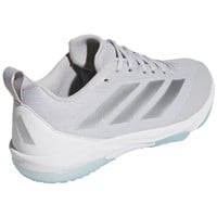 adidas Mens Adizero Impact 2.0 Baseball Turf Shoe, Light Grey