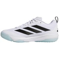 adidas Mens Adizero Impact 2.0 Baseball Turf Shoe, White/Black