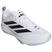 adidas Mens Adizero Impact 2.0 Baseball Turf Shoe, White/Black