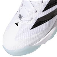 adidas Mens Adizero Impact 2.0 Baseball Turf Shoe, White/Black
