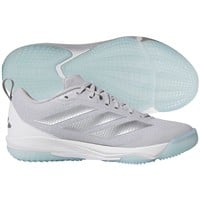 adidas Mens Adizero Impact 2.0 Baseball Turf Shoe, Light Grey