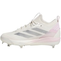 adidas Womens Adizero Instinct 2.0 Metal Softbal Cleats, White/Pink