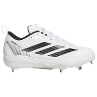 adidas Womens Adizero Instinct 2.0 Metal Softbal Cleats, White/Black