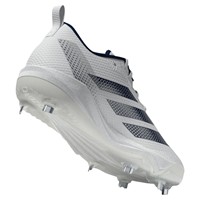 adidas Womens Adizero Instinct 2.0 Metal Softbal Cleats, White/Navy