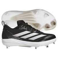 adidas Womens Adizero Instinct 2.0 Metal Softbal Cleats, Black/White