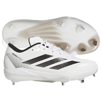 adidas Womens Adizero Instinct 2.0 Metal Softbal Cleats, White/Black