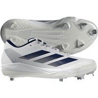 adidas Womens Adizero Instinct 2.0 Metal Softbal Cleats, White/Navy