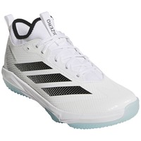 adidas Womens Instinct 2.0 Softball Turf Shoe, White/Black