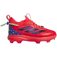 adidas Youth Adizero Impact TPU 2.0 SE Molded Baseball Cleats, Red/Blue