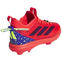 adidas Youth Adizero Impact TPU 2.0 SE Molded Baseball Cleats, Red/Blue