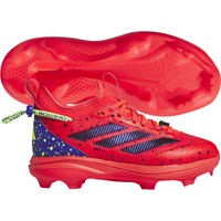 adidas Youth Adizero Impact TPU 2.0 SE Molded Baseball Cleats, Red/Blue