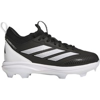 adidas Youth Adizero Impact TPU 2.0 Molded Baeball Cleat, Black/White