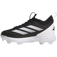 adidas Youth Adizero Impact TPU 2.0 Molded Baeball Cleat, Black/White