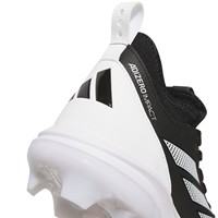 adidas Youth Adizero Impact TPU 2.0 Molded Baeball Cleat, Black/White