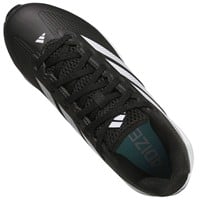adidas Youth Adizero Impact TPU MD 2.0 Molded Baseball Cleats, Black/White