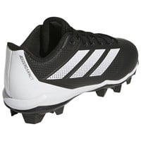adidas Youth Adizero Impact TPU MD 2.0 Molded Baseball Cleats, Black/White