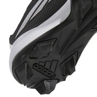 adidas Youth Adizero Impact TPU MD 2.0 Molded Baseball Cleats, Black/White