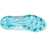 adidas Youth Adizero Impact TPU MD 2.0 Molded Baseball Cleats, Light Blue