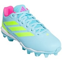 adidas Youth Adizero Impact TPU MD 2.0 Molded Baseball Cleats, Light Blue