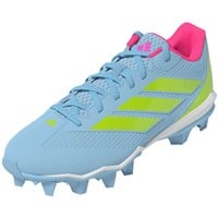 adidas Youth Adizero Impact TPU MD 2.0 Molded Baseball Cleats, Light Blue