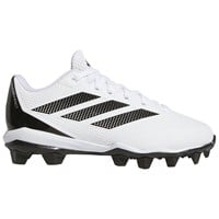 adidas Youth Adizero Impact TPU MD 2.0 Molded Baseball Cleats, White/Black