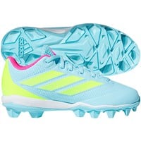 adidas Youth Adizero Impact TPU MD 2.0 Molded Baseball Cleats, Light Blue