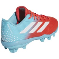 adidas Youth Adizero Impact TPU MD 2.0 Molded Baseball Cleats, Blue/Red