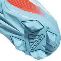 adidas Youth Adizero Impact TPU MD 2.0 Molded Baseball Cleats, Blue/Red