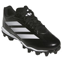 adidas Youth Adizero Insinct MD 2.0 Molded Softball Cleats, Black/White