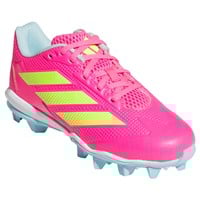adidas Youth Adizero Insinct MD 2.0 Molded Softball Cleats, Pink/Blue