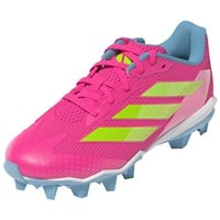 adidas Youth Adizero Insinct MD 2.0 Molded Softball Cleats, Pink/Blue