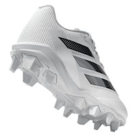 adidas Youth Adizero Insinct MD 2.0 Molded Softball Cleats, White/Black