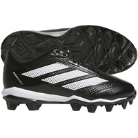 adidas Youth Adizero Insinct MD 2.0 Molded Softball Cleats, Black/White