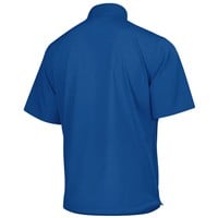 Richardson Men's PTS Barrage Short Sleeve Wind Shirt Cage Jacket, Royal