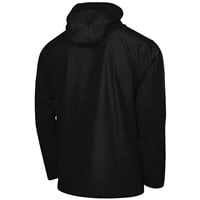 Richardson Men's PTS Barrage Long Sleeve Hooded Wind Shirt Cage Jacket, Black
