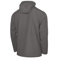 Richardson Men's PTS Barrage Long Sleeve Hooded Wind Shirt Cage Jacket, Charcoal
