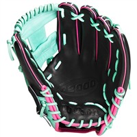 Wilson Exclusive A2000 1786 11.5in Baseball Glove (WBW103448115), Green/Black
