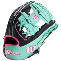 Wilson Exclusive A2000 1786 11.5in Baseball Glove (WBW103448115), Green/Black