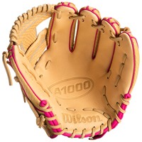 Wilson Exclusive A1000 1786 11.5in Baseball Glove (WBW103467115), Blonde/Pink