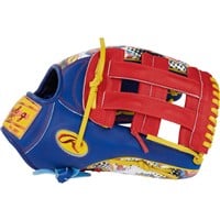 Rawlings HOH ColorSync 9.0 12.75in Baseball Glove (PROR3039-6RSS), Royal/Scarlet