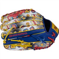 Rawlings HOH ColorSync 9.0 12.75in Baseball Glove (PROR3039-6RSS), Royal/Scarlet