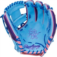 Rawlings HOH ColorSync 9.0 11.5in Baseball Glove (PROR314-2CBPU), Blue/Purple