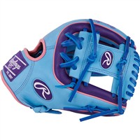 Rawlings HOH ColorSync 9.0 11.5in Baseball Glove (PROR314-2CBPU), Blue/Purple
